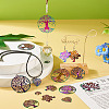 48Pcs 12 Style 201 Stainless Steel Filigree Pendants STAS-BY0001-21-8