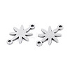 304 Stainless Steel Connector Charms STAS-P433-04P-2