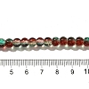 Crackle Glass Beads Strands CCG-C002-6mm-04-4