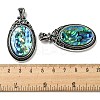 Natural Paua Shell Big Pendants FIND-Z032-08A-3