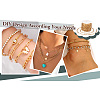  Chain Bracelet Necklace Making Kit CHS-TA0001-46-22