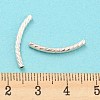 925 Sterling Silver Tube Beads STER-Q191-01A-S-4