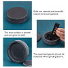 2Pcs 2 Style Stone Calligraphy Inkstone and Rectangle Inker AJEW-PH0003-52-6