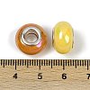 Opaque Resin European Beads RESI-C059-01B-4
