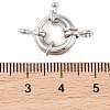 Rack Plating Brass Spring Ring Clasps KK-S384-23P-01-3