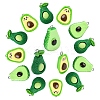 15Pcs 3 Styles Opaque Resin Fruit Pendants RESI-YW0001-72-1