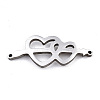 Non-Tarnish 304 Stainless Steel Link Connectors LS-STAS-T059-06P-1
