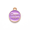 Alloy Enamel Pendants ENAM-S124-01B-01E-3