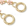 Zinc Alloy Spring Gate Rings Bag Extension Chains X1-AJEW-BA00142-02-5