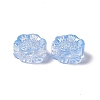 Electroplated Glass Beads GLAA-G090-01L-4