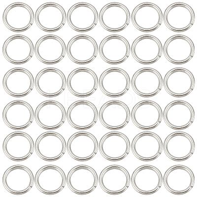 304 Stainless Steel Open Jump Rings STAS-SC0006-10B-1