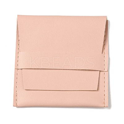 Square PU Leather Jewelry Flip Pouches LS-PAAG-PW0007-11A-1