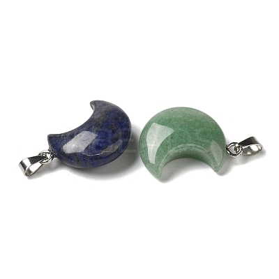 Natural Mixed Stone Pendants G-H035-01P-1