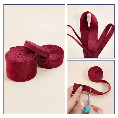 3 Rolls 3 Styles Velvet Ribbon OCOR-BC0005-39C-1