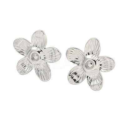 304 Stainless Steel Earring Findings EJEW-O002-01P-1