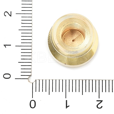 Constellation Golden Tone Wax Seal Brass Stamp Heads STAM-P002-02G-07-1