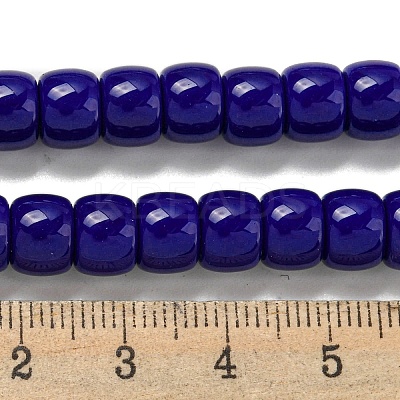Opaque Glass Beads Strands GLAA-NH0002-B01-1