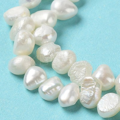Natural Keshi Pearl Beads Strands PEAR-J007-48-1