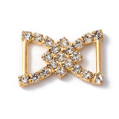 Alloy Crystal Rhinestone Connector Charms DIY-TAC0023-17S-1