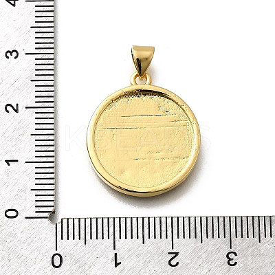 Brass Enamel Pendants KK-P295-02G-02-1