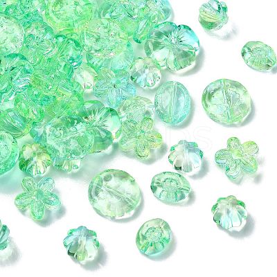 250G Transparent Acrylic Beads OACR-CJ0002-33B-1