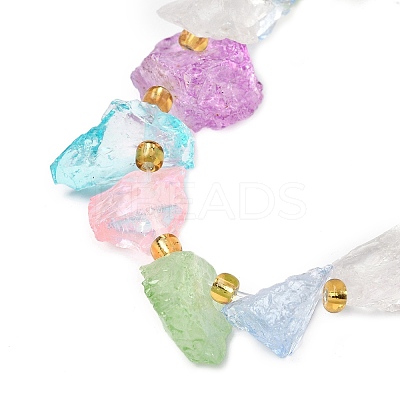 Raw Rough Natural Quartz Crystal Beads Strands X-G-Z131-J01-06-1