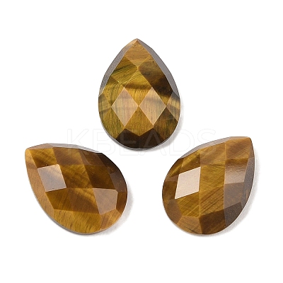 Natural Tiger Eye Cabochons G-C146-04B-1