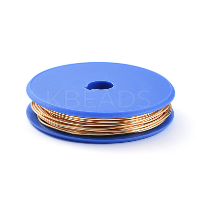 Round Copper Craft Wire CWIR-E004-0.5mm-KCG-1