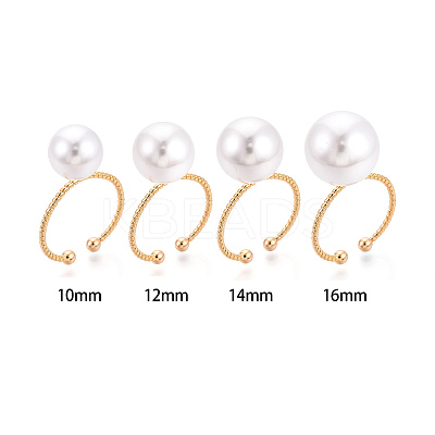 Brass Cup Peg Ring Settings KK-N274-34G-1