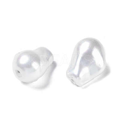 Glass Imitation Baroque Pearl with Irregular Shapes GLAA-B019-01E-1