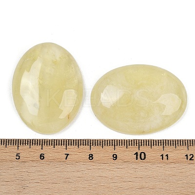 Natural Lemon Quartz Cabochons G-I387-02A-1