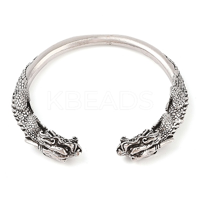 Tibetan Style Alloy Cuff Bangles LS-BJEW-P337-03AS-1
