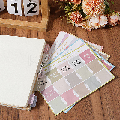 Label Sticker Paper Self-Adhesive Stickers DIY-WH20001-30C-1