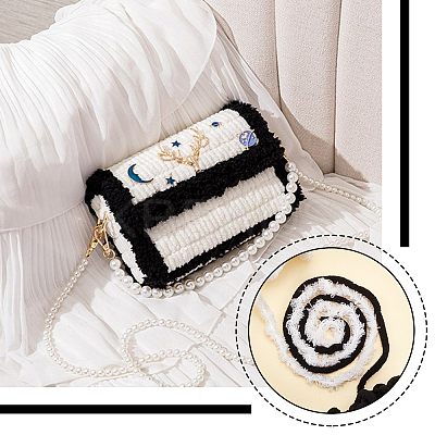 DIY Hand Woven Bag Making Kit DIY-WH0258-63-1