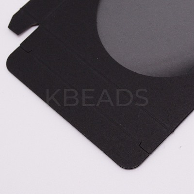 Foldable Creative Kraft Paper Box CON-WH0073-53A-1