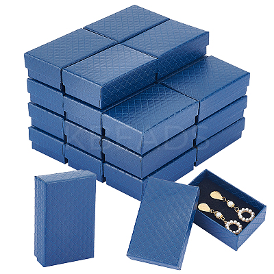 Rectangle Cardboard Gift Box LS-CON-WH0087-97-1