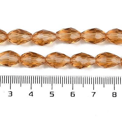 Transparent Glass Beads Strands LS-EGLA-N013-T10mm-D21-1