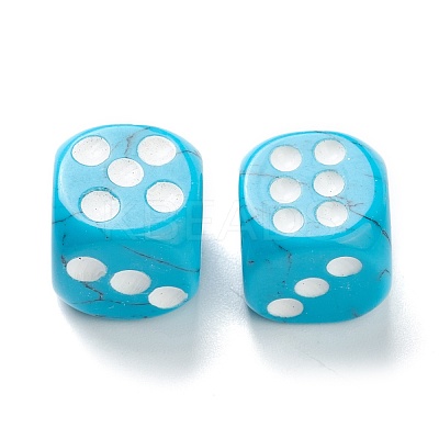 Synthetic Turquoise Cabochons G-M378-02D-1