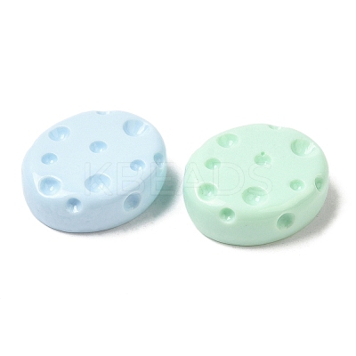 Cartoon Opaque Resin Cabochons RESI-C039-01G-1