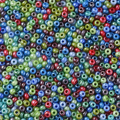 11/0 Czech Opaque Glass Seed Beads SEED-N004-003B-29-1