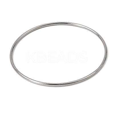 2MM 304 Stainless Steel Bangles for Women SA-CBA37BC-23A-P-1