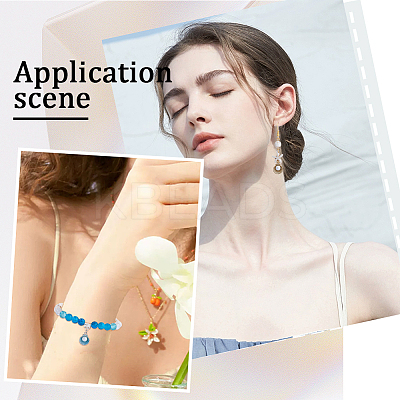 50Pcs 5 Colors Alloy Enamel Charms ENAM-SC0004-01-1