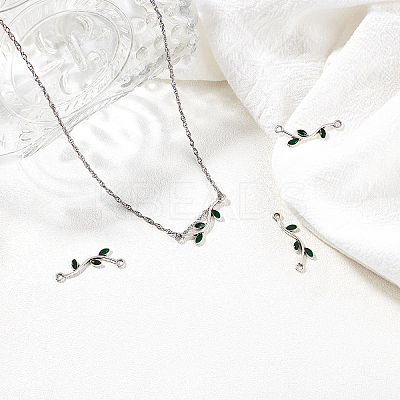 Tibetan Style Alloy Enamel Links connectors ENAM-CA0001-01AS-1