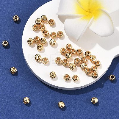 SHEGRACE Brass Spacer Beads XGRPCF871-179G-1