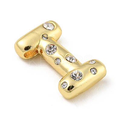 Brass Micro Pave Clear Cubic Zirconia Pendants KK-E093-04G-I-1