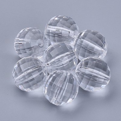 Transparent Acrylic Beads TACR-Q254-12mm-V01-1