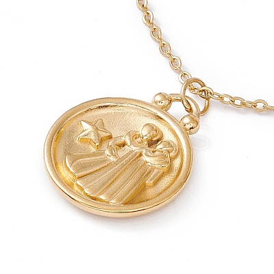 Ion Plating(IP) 304 Stainless Steel Pendant Necklace for Men Women STAS-H169-01C-1
