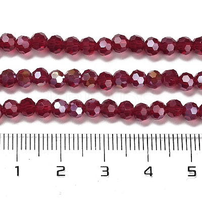 Transparent Glass Beads EGLA-A035-T4mm-B02-1