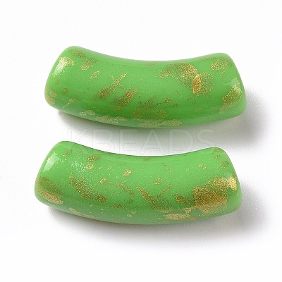 Opaque Acrylic Beads OACR-A016-05H-1