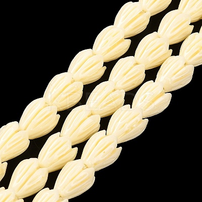 Synthetic Coral Dyed Beads Strands CORA-P008-04B-02-1
